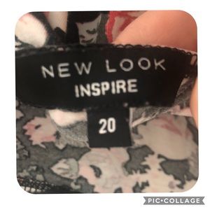 Inspire Dresses - Floral print skater dress size 20 Inspire Dresses - Floral print skater dress size 20